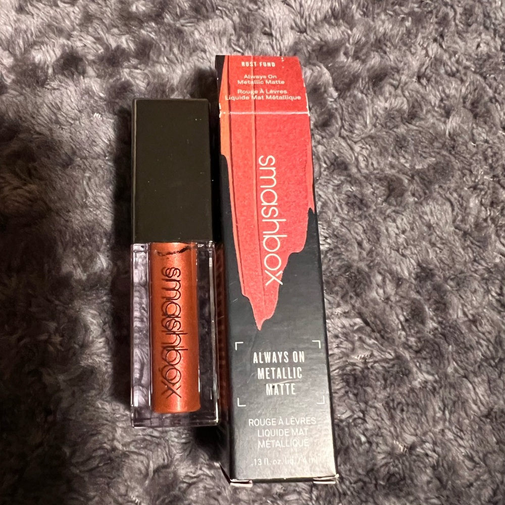 Smashbox Always On Metallic Matte Lipstick - Rust Fund